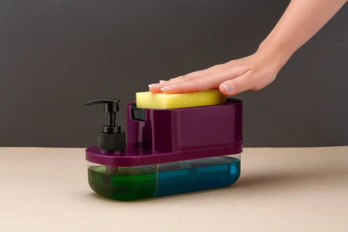 Multipurpose Soap Dispenser | Dish and Hand Soap Duo