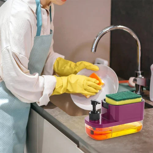 Multipurpose Soap Dispenser | Dish and Hand Soap Duo