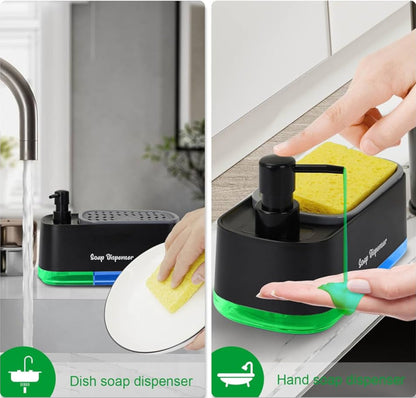 Multipurpose Soap Dispenser | Dish and Hand Soap Duo