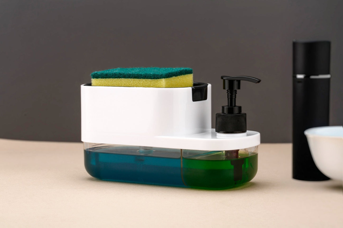 Multipurpose Soap Dispenser | Dish and Hand Soap Duo